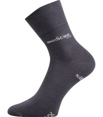 Unisex ponožky s volným lemem Mission Medicine Voxx tmavě šedá