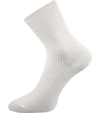 Pánské ponožky s extra volným lemem - 3 páry Viktor Boma bílá