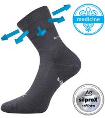 Unisex sportovní ponožky Enigma Medicine Voxx tmavě šedá