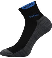 Unisex sportovní ponožky Brooke Voxx černá