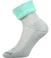 Dámské froté ponožky Quanta Voxx světle zelená