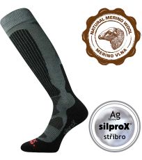 Unisex froté podkolenky Etrex VoXX® tmavě šedá