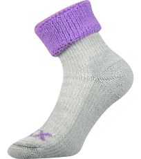 Dámské froté ponožky Quanta Voxx fialová