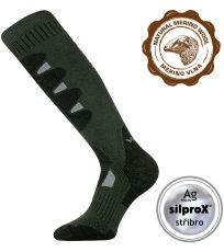 Unisex froté podkolenky Stabil VoXX® khaki