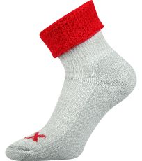 Dámské froté ponožky Quanta Voxx červená