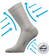Dámské kompresní ponožky Kooper Lonka světle šedá