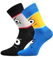 Dětské obrázkové ponožky - 2 páry Tlamik Boma mix A - kluk