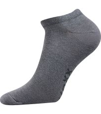Unisex sportovní ponožky - 3 páry Rex 00 Voxx světle šedá