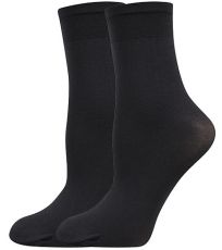 Silonové ponožky - 6 párů MICRO 50 DEN Lady B nero