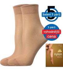 beige 
	6 x 5 párů ponožek
