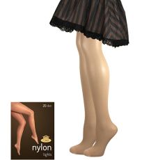 Punčochové kalhoty NYLON 20 DEN Lady B camel