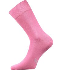 Pánské společenské ponožky Decolor Lonka růžová