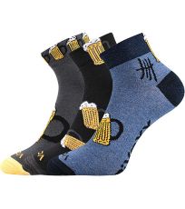 Pánské trendy ponožky - 3 páry Piff VoXX®