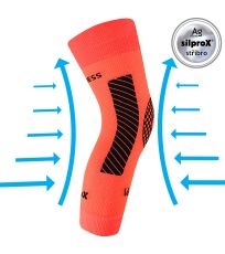Unisex kompresní návlek na koleno - 1 ks Protect VoXX® neon oranžová