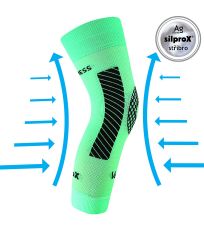 Unisex kompresní návlek na koleno - 1 ks Protect Voxx neon zelená