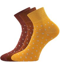 Dámské vzorované ponožky - 3 páry Jana 43 Boma