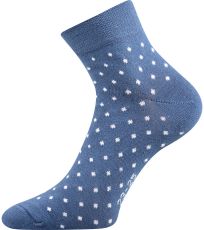 Dámské vzorované ponožky - 3 páry Jana 43 Boma mix B