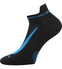 Unisex sportovní ponožky - 3 páry Rex 10 Voxx černá
