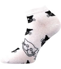 Dámské vzorované ponožky 1-3 páry Piki 52 Boma bílá
