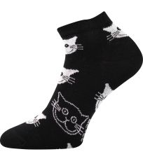 Dámské vzorované ponožky 1-3 páry Piki 52 Boma černá