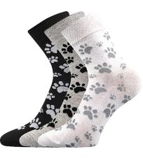 Dámské vzorované ponožky - 3 páry Xantipa 50 Boma mix A