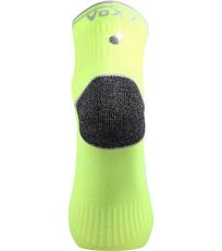 Unisex sportovní ponožky - 3 páry Ray Voxx neon žlutá