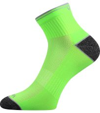 Unisex sportovní ponožky - 3 páry Ray Voxx neon zelená