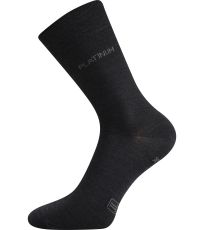 Unisex merino ponožky - 3 páry Dewool Lonka černá