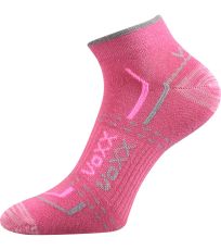 Unisex sportovní ponožky - 3 páry Rex 11 Voxx růžová