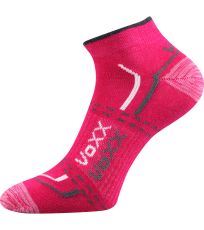 Unisex sportovní ponožky - 3 páry Rex 11 Voxx magenta
