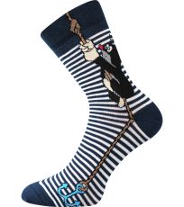 Pánské vzorované ponožky - 1-3 páry KR 111 Boma