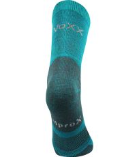 Unisex funkční ponožky Granit Voxx modro-zelená