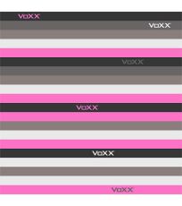 Nákrčník Multifunkční návlek Voxx pruhy neon růžová