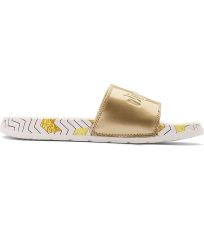 Dámské pantofle CLEO COQUI Zig zag/Gold