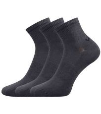 Unisex sportovní ponožky - 3 páry Metym Voxx tmavě šedá