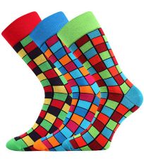 Pánské trendy ponožky - 3 páry Wearel 021 Lonka