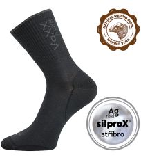 Pánské ponožky s volným lemem Radius Voxx tmavě šedá