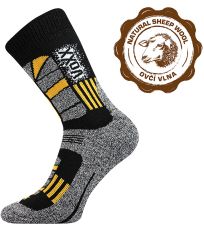 Unisex froté termo ponožky Traction I VoXX® žlutá