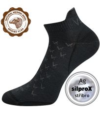 Pánské ponožky s merino vlnou Rod Voxx tmavě šedá