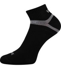 Unisex sportovní ponožky - 3 páry Rex 14 VoXX® černá