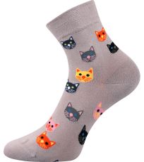 Dámské ponožky s volným lemem - 3 páry Felixa Lonka mix A