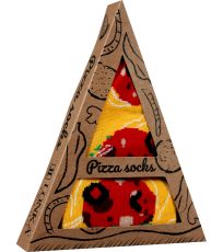 Unisex trendy ponožky Pizza Lonka pepperoni