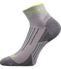 Unisex sportovní ponožky - 3 páry Azul VoXX® světle šedá