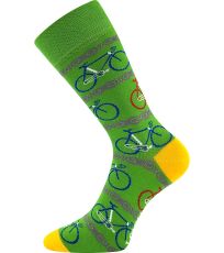 Unisex trendy ponožky Doble Sólo Lonka vzor 03 - rybář