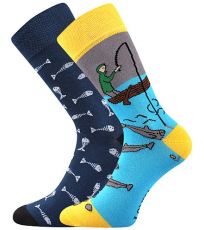 vzor 03 - rybář 
	"trendy" párování - každá ponožka je jiná...když chceš mít stejný pár - kup si 2 sady
