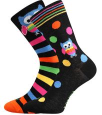 vzor 11 - sova 
	"trendy" párování - každá ponožka je jiná...když chceš mít stejný pár - kup si 2 sady
