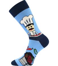 Unisex trendy ponožky Doble Sólo Lonka vzor 17 - kuchař