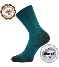 Unisex sportovní ponožky Optimus Voxx modro-zelená